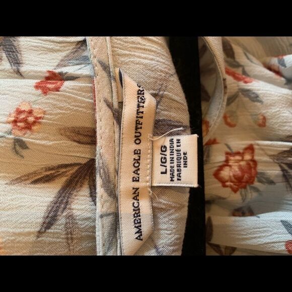 American Eagle Romper And Dress Floral sz L - Picture 7 of 7